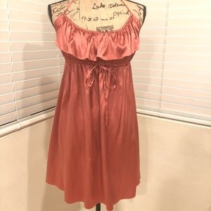 🏷NWT Marciano Satin  Halter Tie Dress